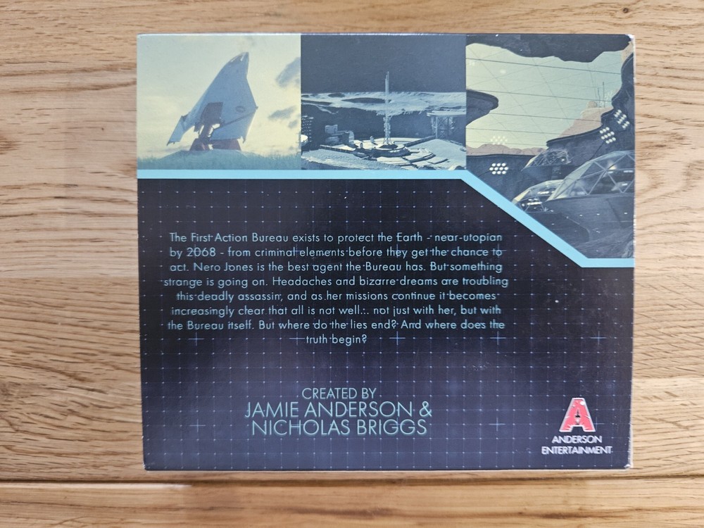 First Action Bureau Audiobook CD Anderson Entertainment 3CD