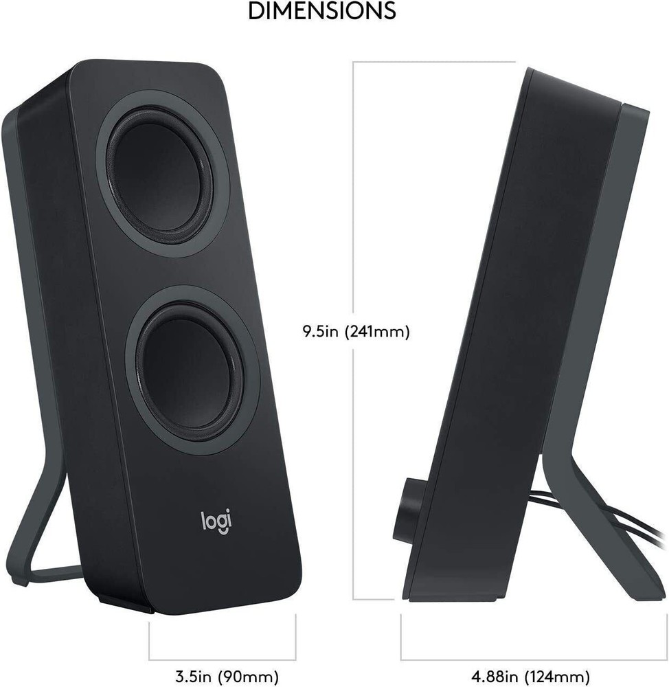 Logitech Z207 Bluetooth Computer Speakers