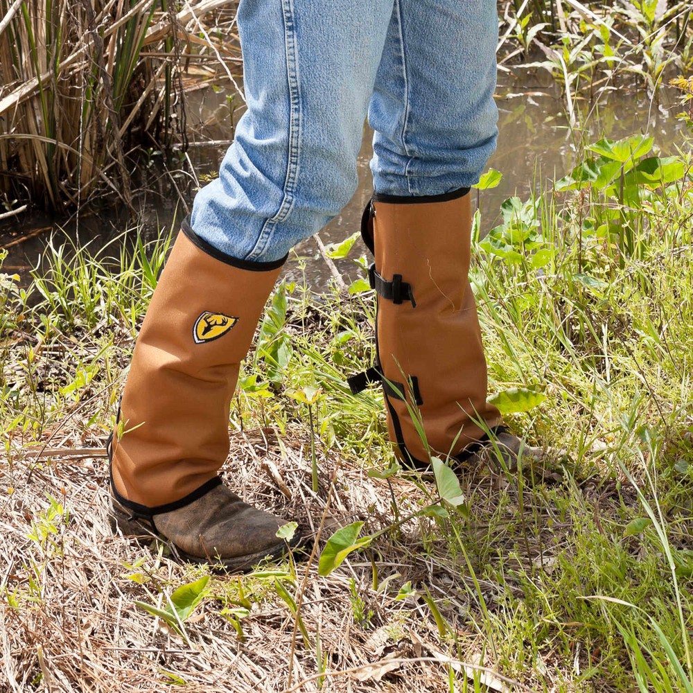 ScentBlocker Snake Gaiters Large Buckskin
