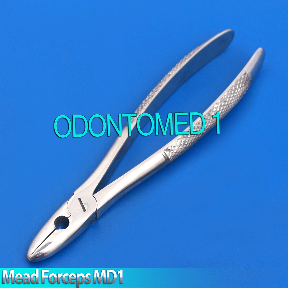 3× Dental Extracting Mead Forceps MD1 Upper Incisors Teeth Surgical Instruments