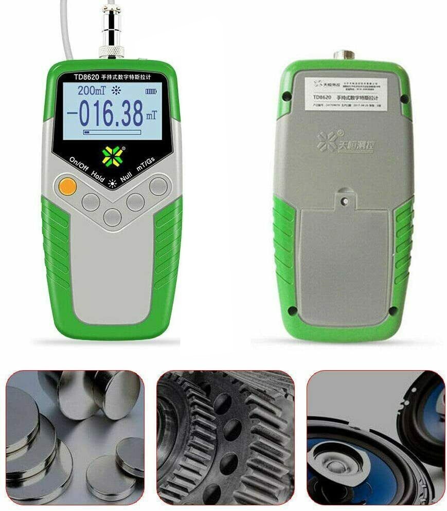 Gaussmeter Tester with Hall Probe Accuracy ± 2% for Measuring DC Magnetic Fields