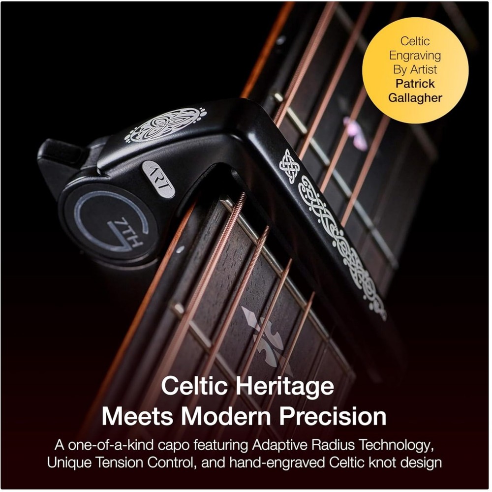 Celtic Special Edition Capo - Enhanced Tuning Stability
