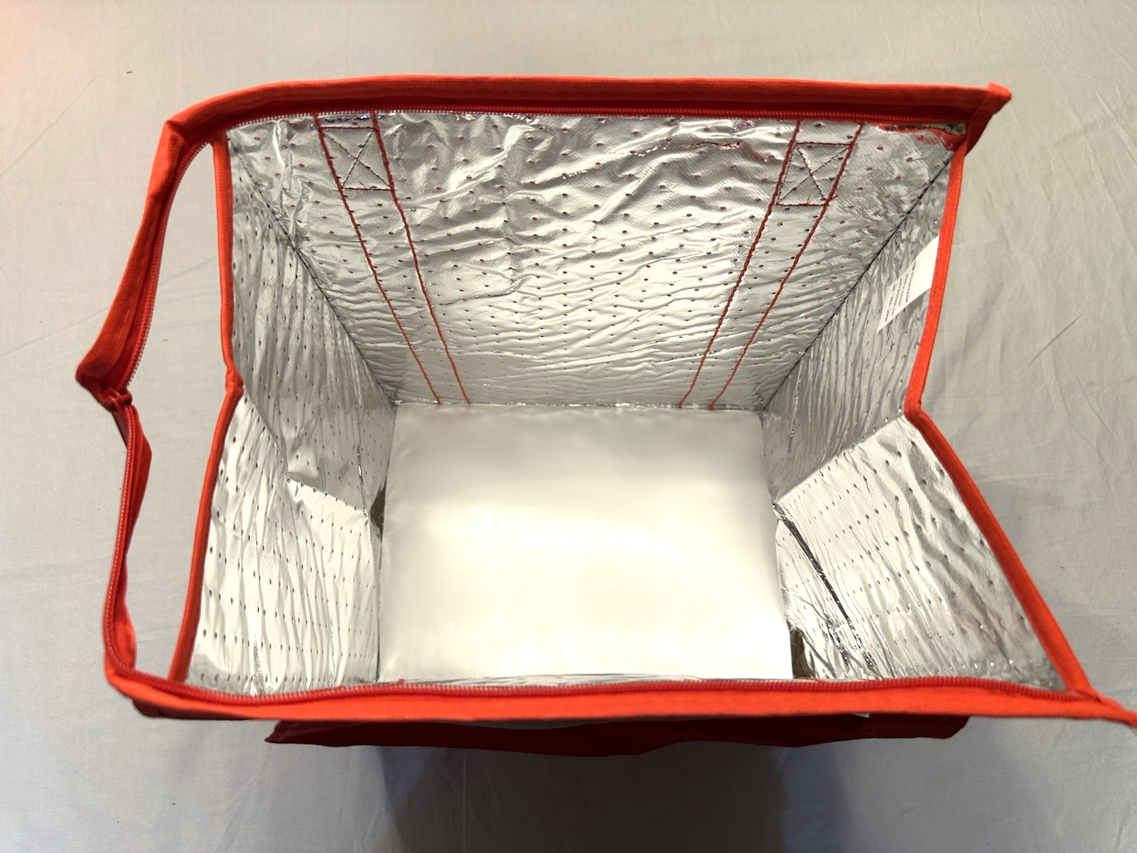 Lot of 5 ~ DOORDASH ~ 13x15x9 ~ Zippered Insulated Delivery Bag / Tote ~