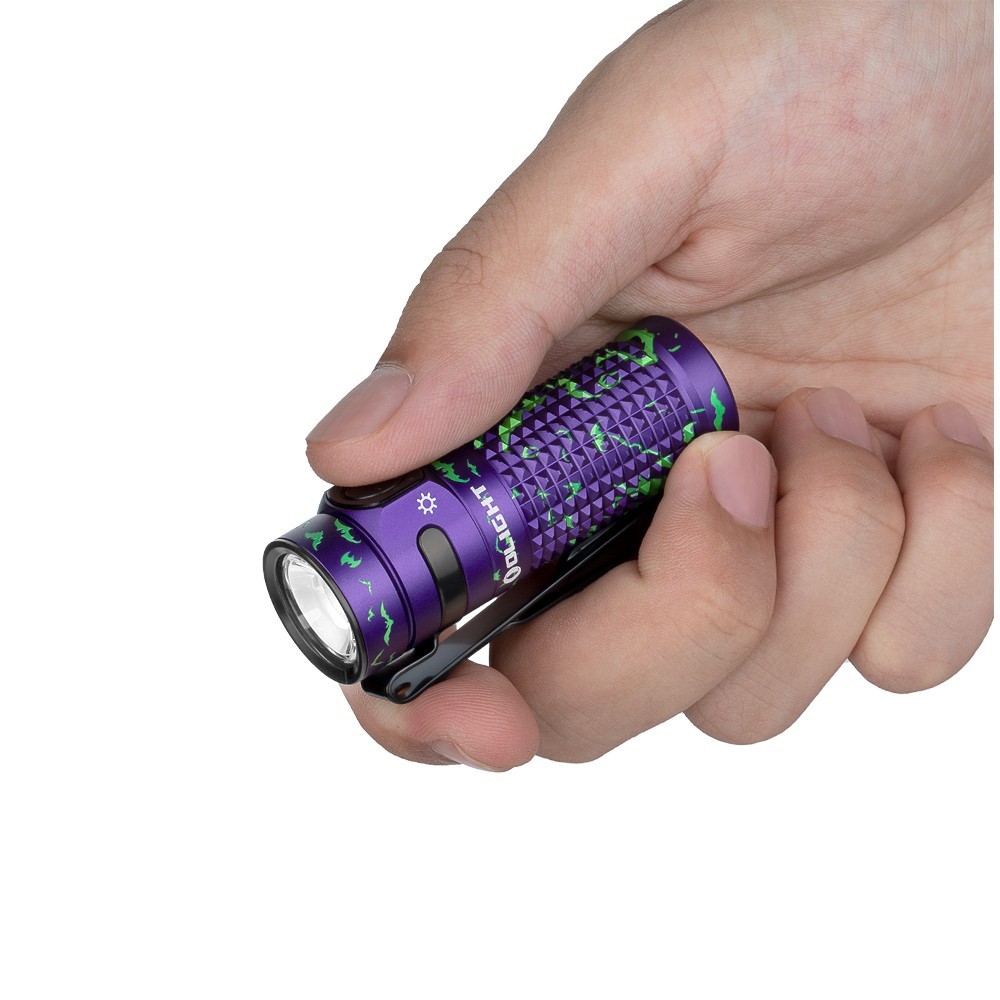 Olight Baton 4 Premium Nocturnal Sentinel Flashlight, Charging Case, 1300 Lumen