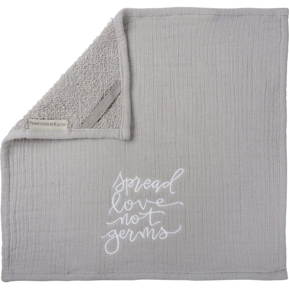 Washcloth - Spread Love Not Germs