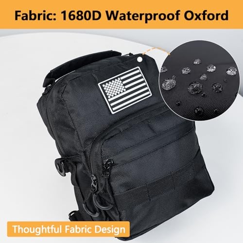 Universal Motorcycle Bag Handlebar Bag 1680D Oxford Tool Storage Accessory for