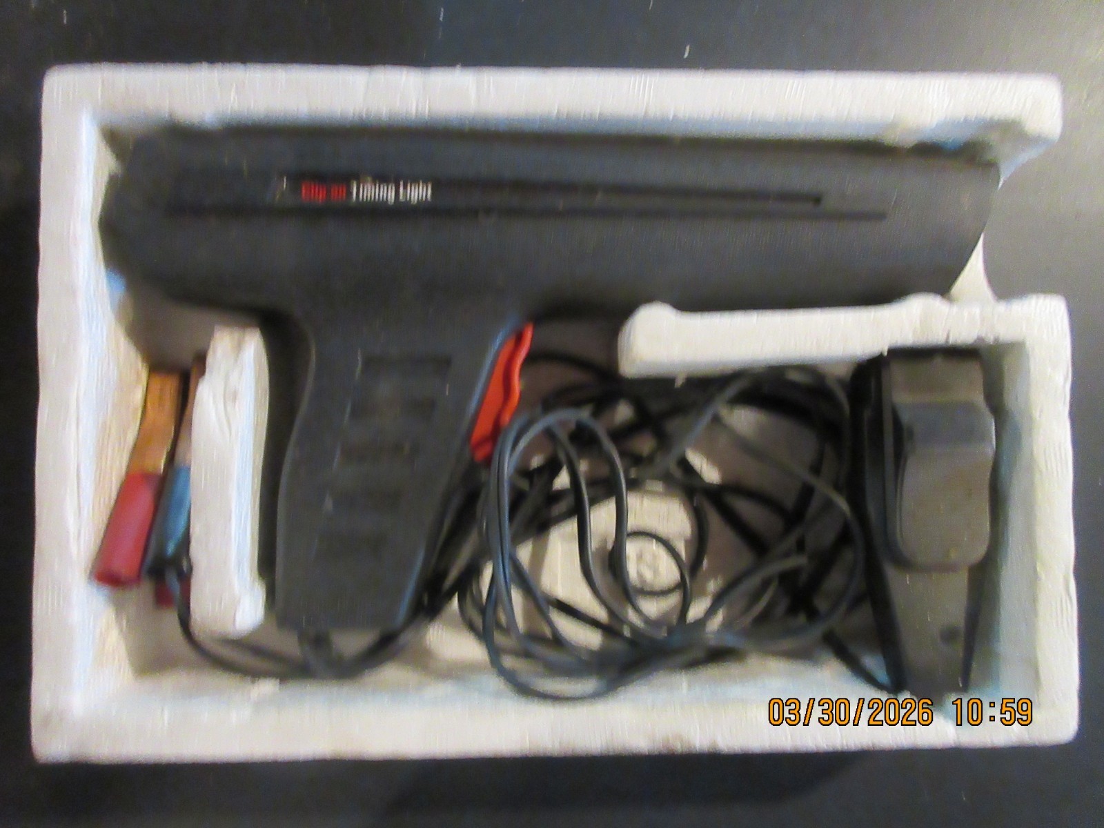 Vintage Dixson Dixco Clip-on Timing Light Timing Light Model 418