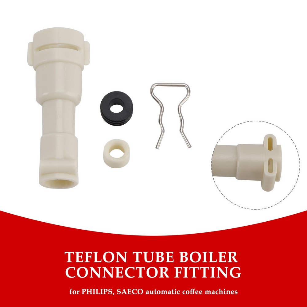 ThermoBlock Inlet Connector Kit for Philips Coffee Machine Water Heating Element