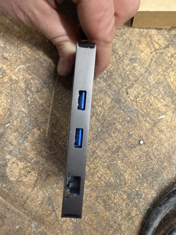 3X StarTech.com USB C Multiport Adapter Dual HDMI 4K