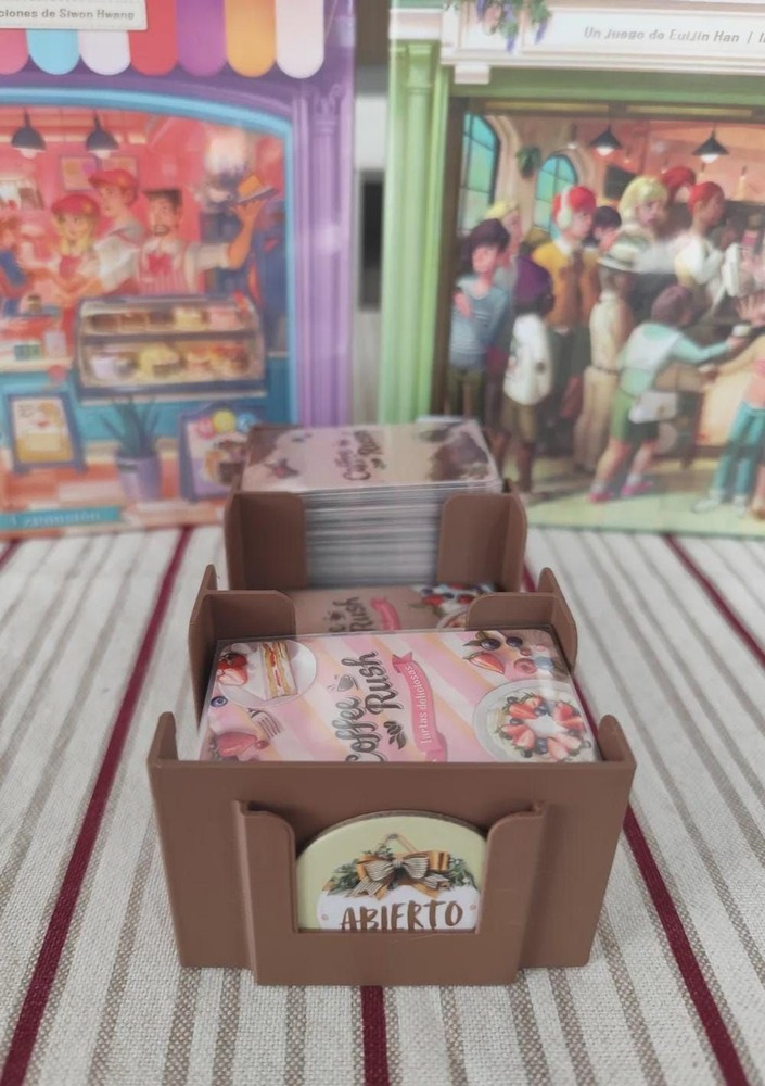 3D Printed Insert for Coffee Rush + Piece of Cake