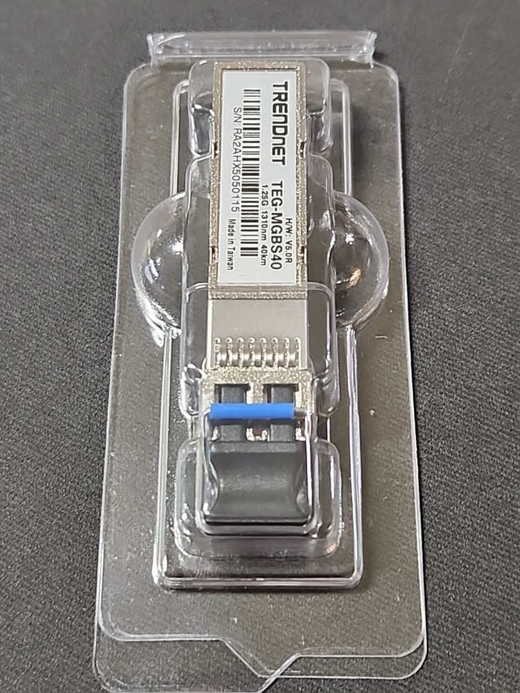 TRENDnet TEG-MGBS40 Mini GBIC Version V5.0R