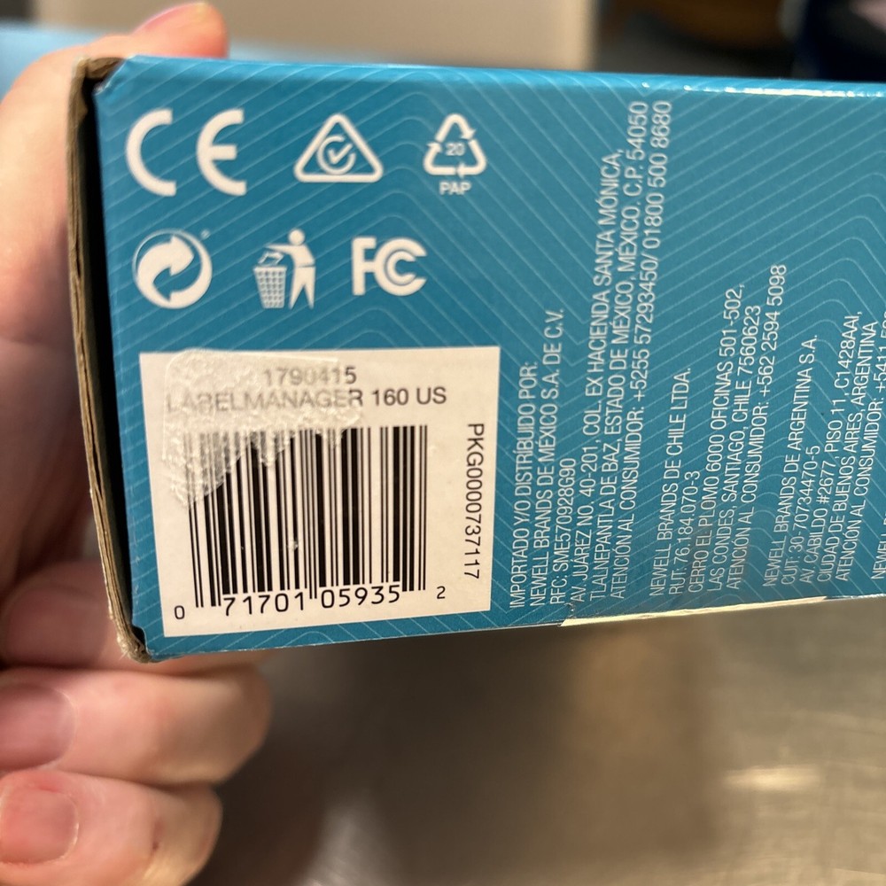 Dymo LabelManager 160 Label Maker - Black