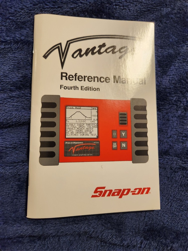 NOS SNAP-ON VANTAGE MT2400 MASTER IGNITION KIT- KV MODULE TIME CAPSULE CONDITION