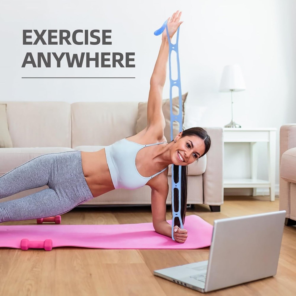 Resistance Bands for Working Out, Adjustable 7-Ring with Handles, Exercise St...