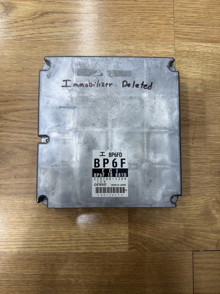 2001-2002 Mazda Miata BP6F ECU Engine Control module. Immobilizer Deleted
