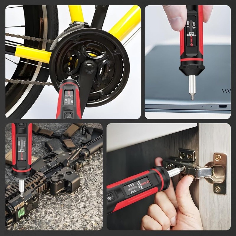 41PCS Torque Screwdriver Set Precision 1/4" Drive Durable S2 Bits Storage Case