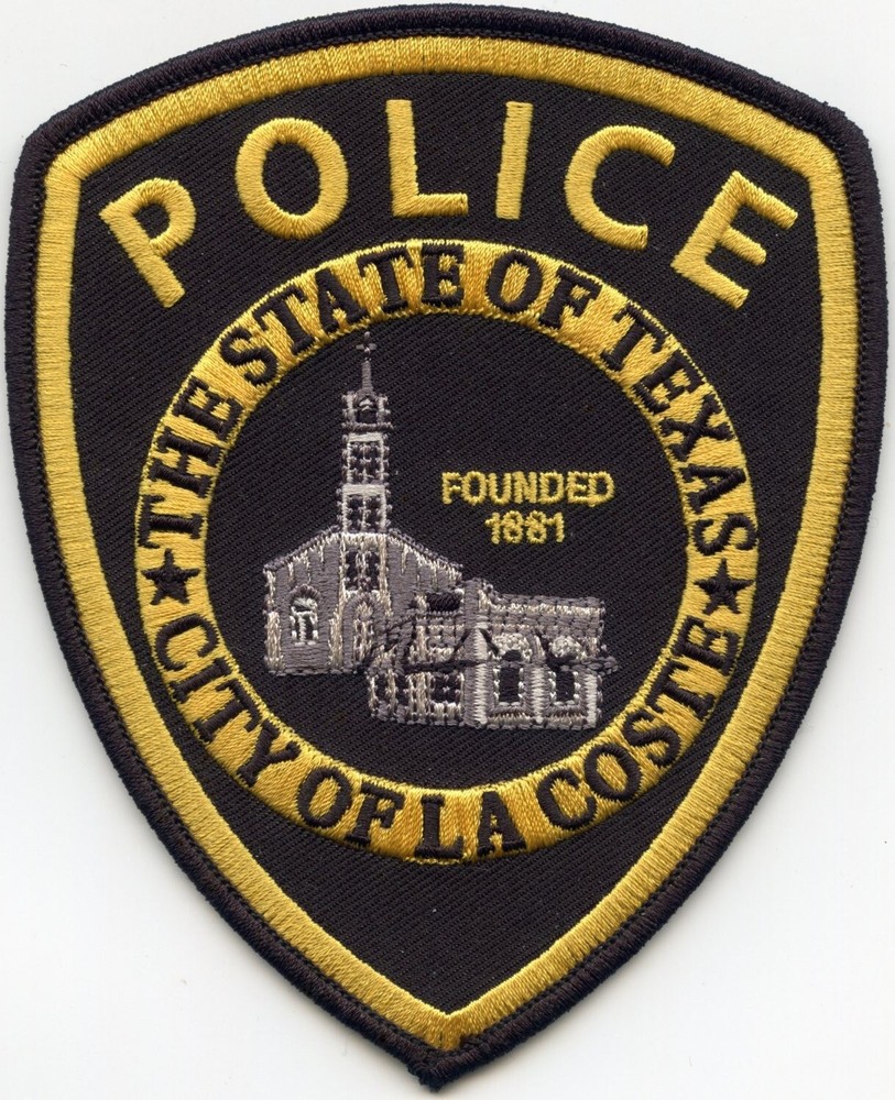 LA COSTE TEXAS POLICE PATCH
