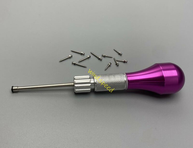13Pcs Dental Orthodontic Mini Implants Micro Screw Self Drilling+1Pc Screwdriver