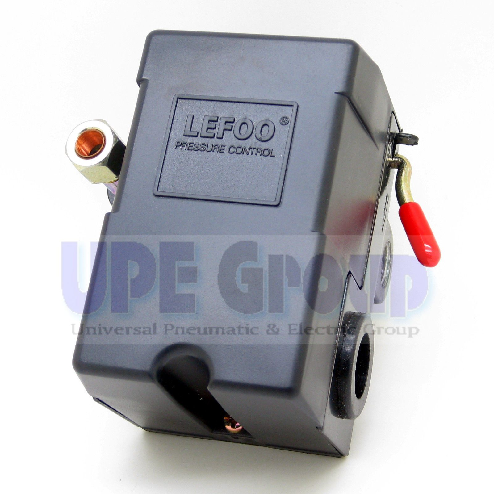NEW AIR COMPRESSOR PRESSURE CONTROL SWITCH SINGLE PORT 95-125 WITH UNLOADER