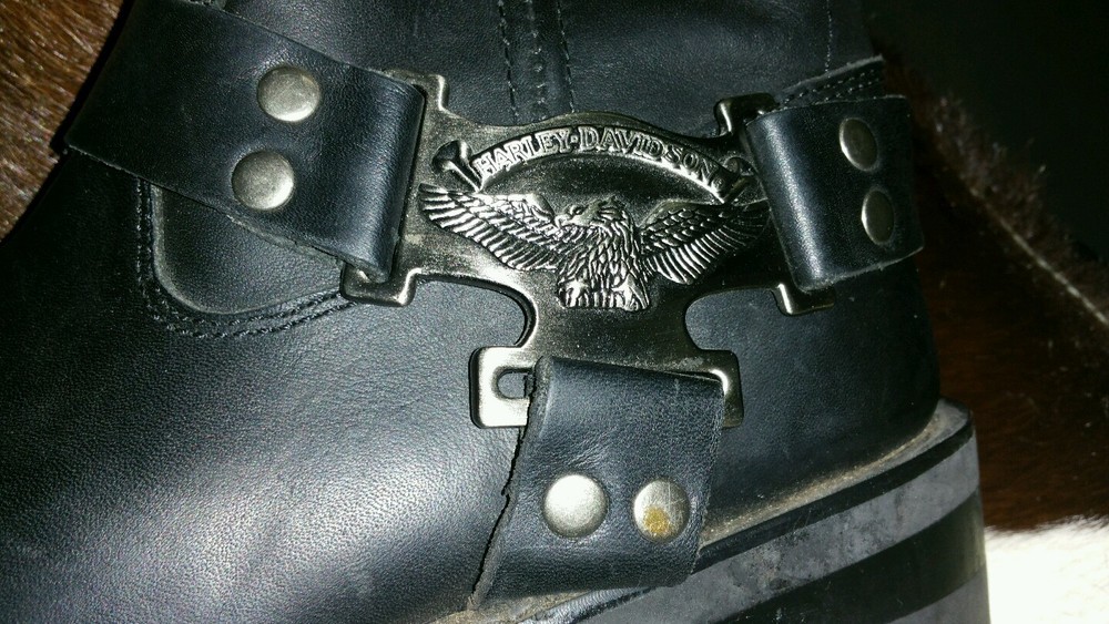 Men's Harley Davidson Thornton - Black - Width: med - Boots