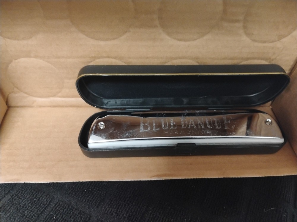 Hohner 7" Blue Danube Harmonica In Case