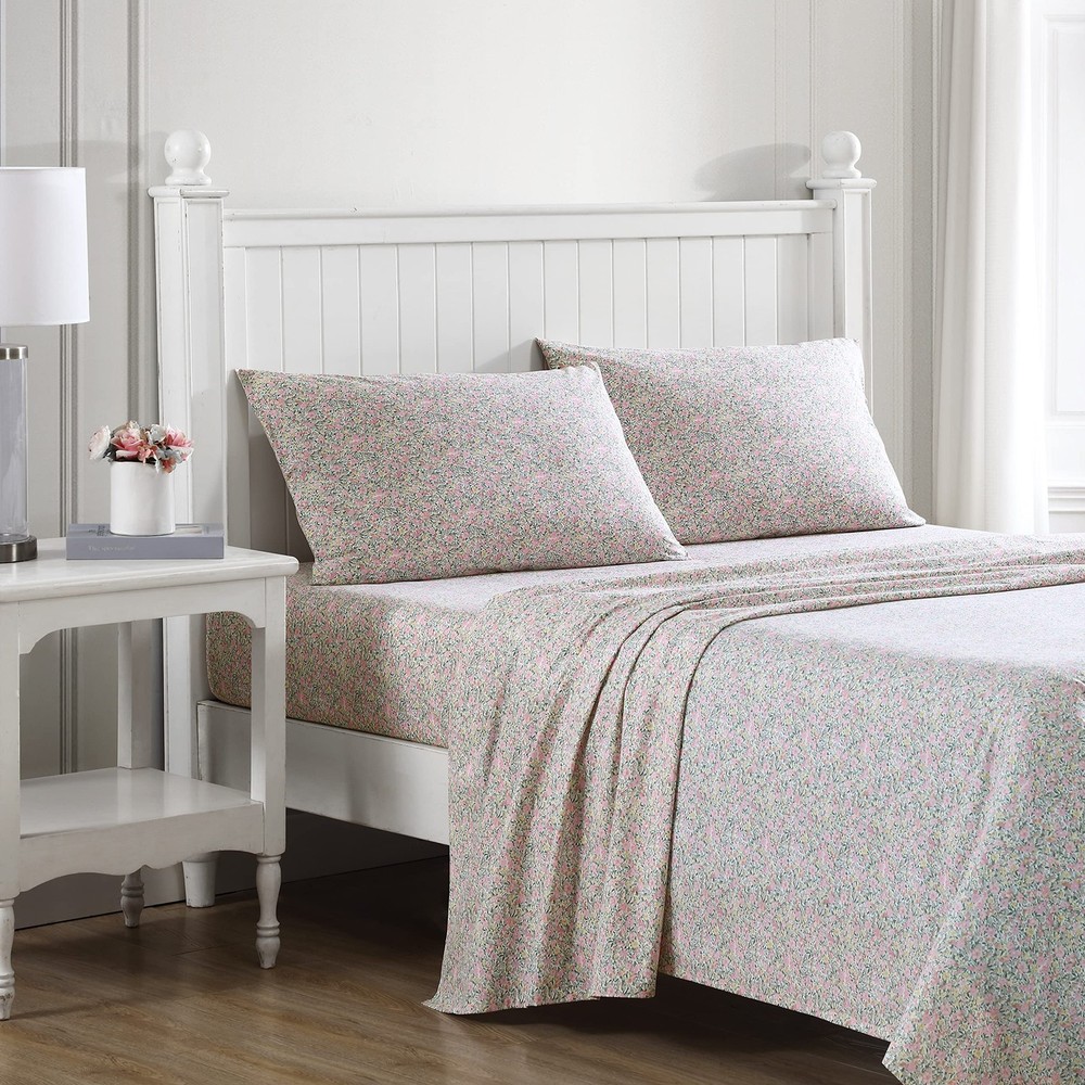 Full Sheets, Cotton Percale Bedding Set, Lightweight & Breathable Home Decor, Do