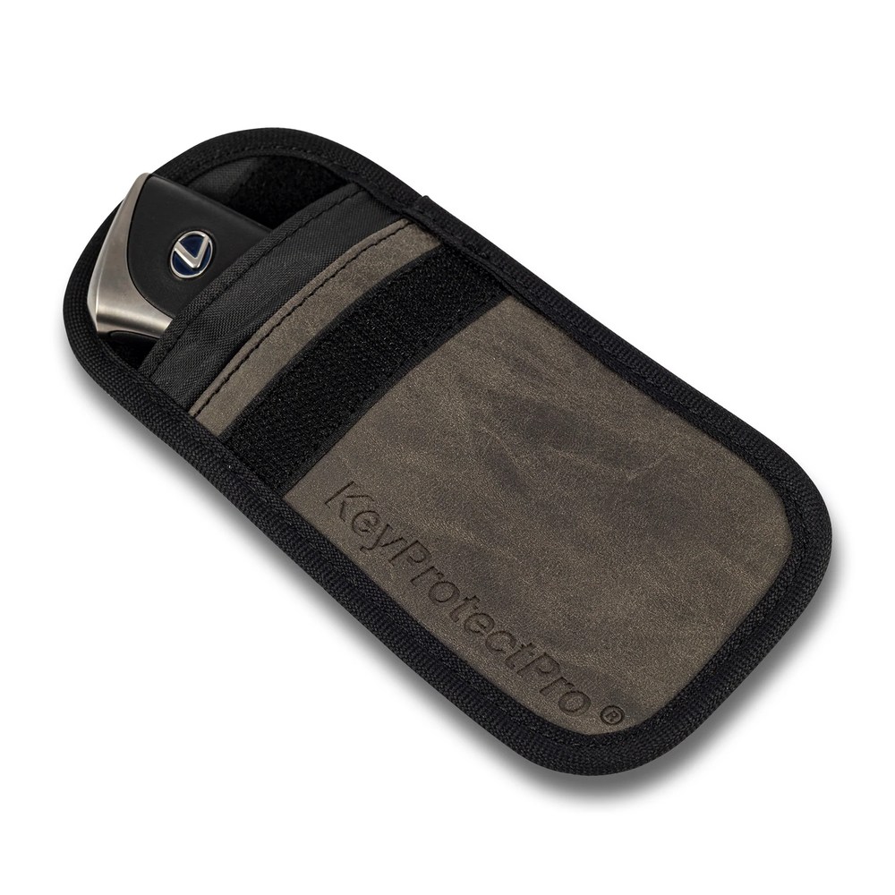 KeyProtectPro® Premium Faraday Key Pouch in Grey