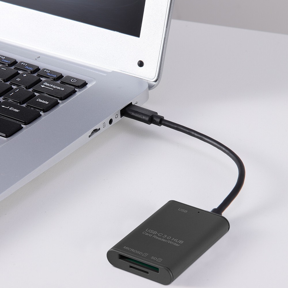 USB C to SD Card Reader Writer OTG Adapter USB 3.0 Micro SD Memory Card Reader