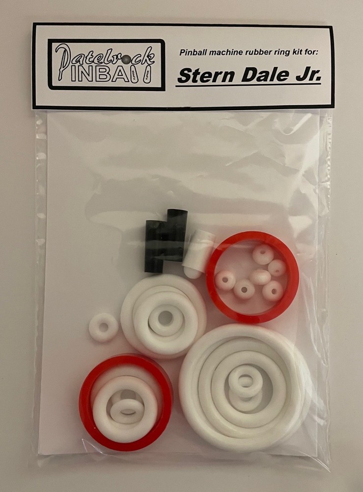 2007 Stern Dale Jr Pinball Machine Rubber Ring Kit