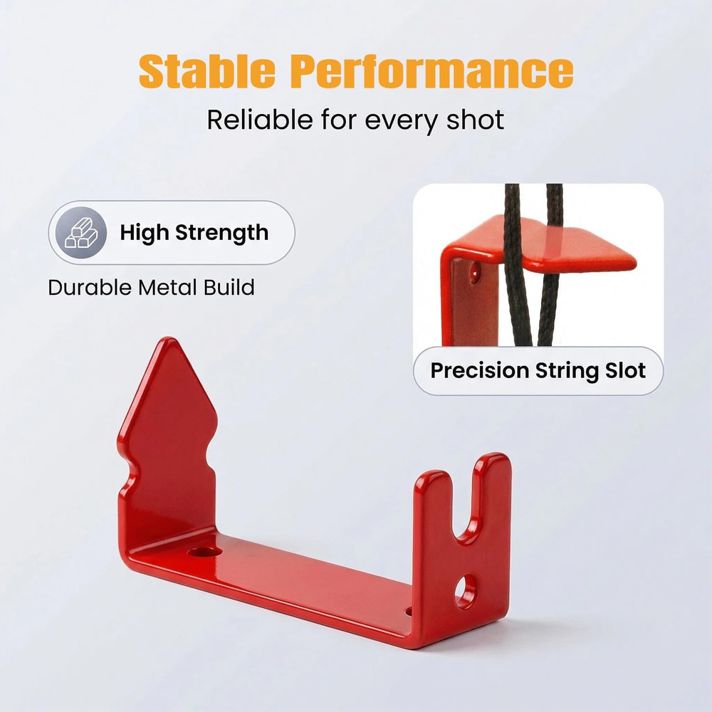 Archery Bowstring Separator and Bowstring Serving Thread Set Peep Sight Installe