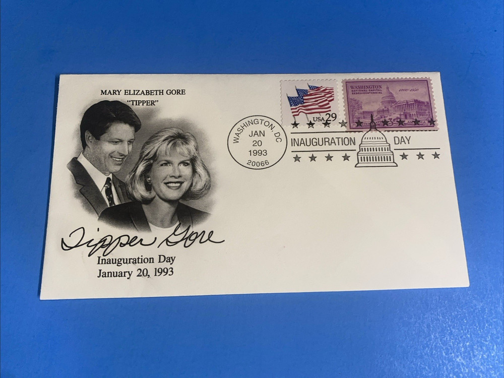 TIPPER GORE - INAUGURATION DAY  - 3c    ENVELOPE  1993
