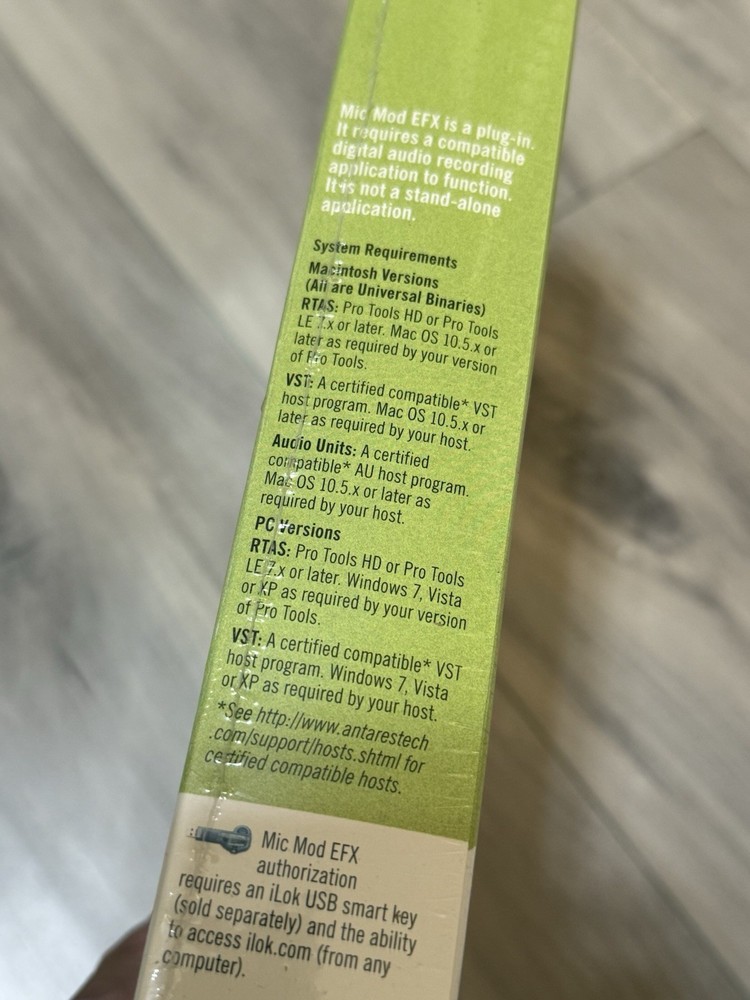 Antares Mic Mod EFX Native Software Plug In