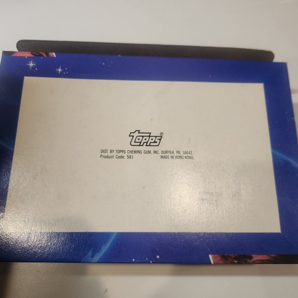 1982 Topps E.T. Movie Candy Head Display Box - Empty Box (with tray holder)