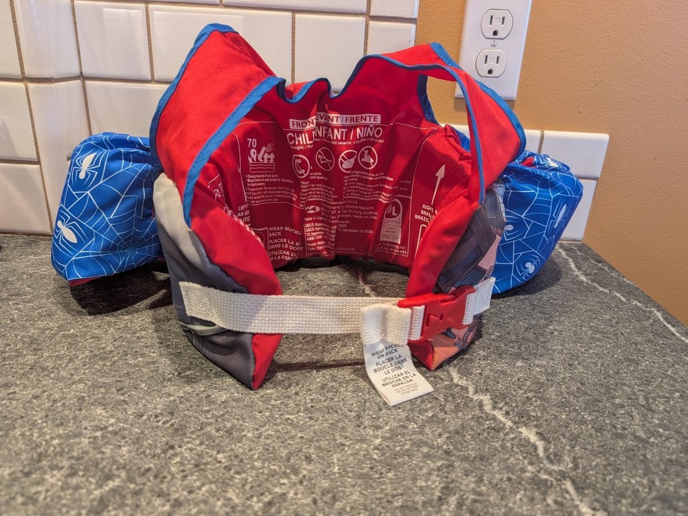 Infant Spiderman Life Jacket