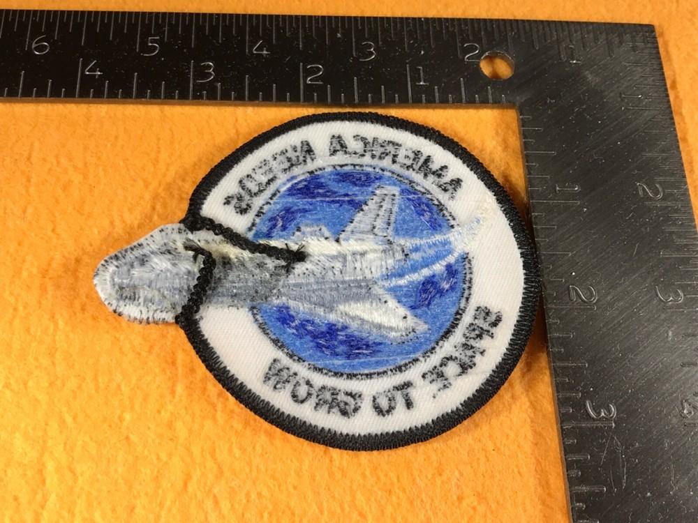 M2-37 SPACE SHUTTLE - AMERICA NEEDS SPACE TO GROW PATCH