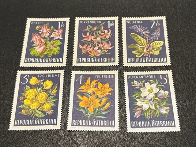 Austria 764-769 MNH