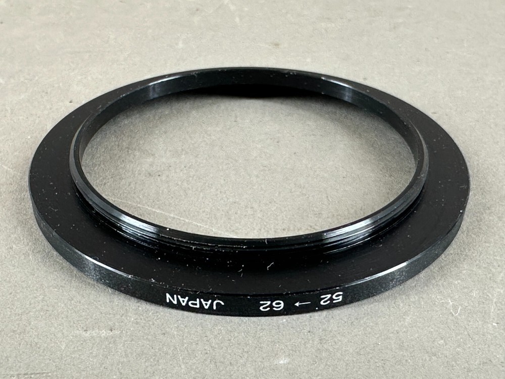 Camera Lens Filter Adapter Ring Customizer 52mm - 62mm Step Up Stepping Japan