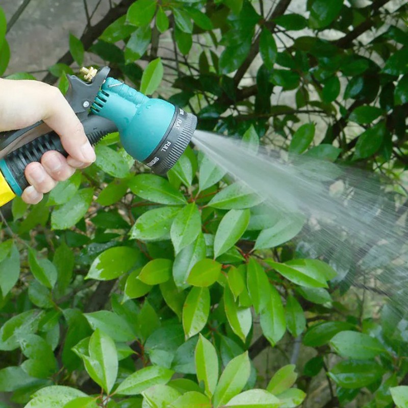 Garden Hose Nozzle Spray Nozzle 8-Pattern Heavy Duty High Pressure Leak Proof