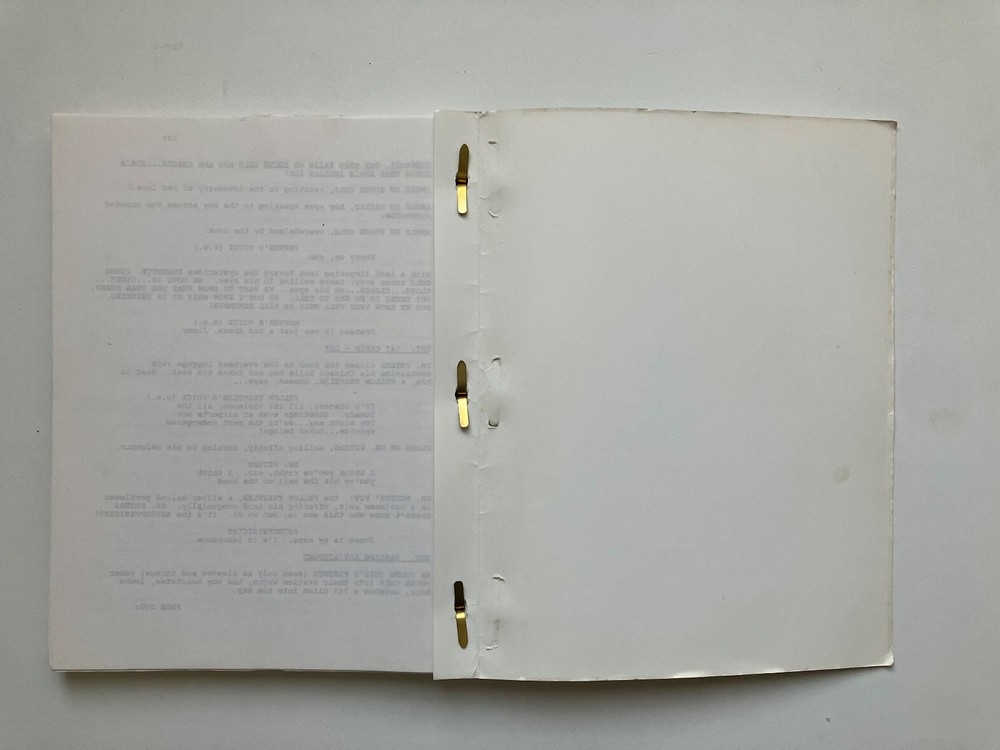 'TWELVE MONKEYS' (1995) AUTHENTIC PROD SCRIPT! NOT A REPRINT. GILLIAM CLASSIC!