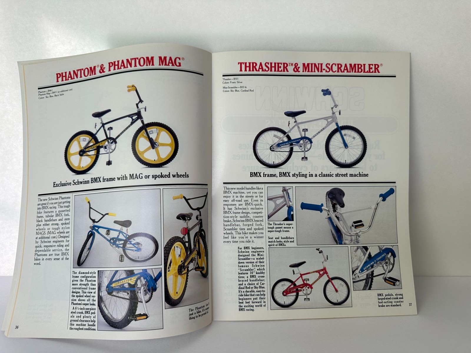 NOS original 1981 Schwinn Bicycle Full line CATALOG brochure Sting BMX