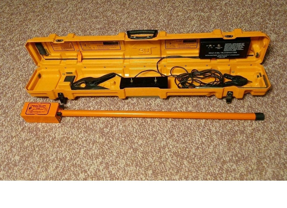 MAC-51Bx Magnetic Dual- Frequency Pipe & Cable Locator 💯X💯 Working 💪