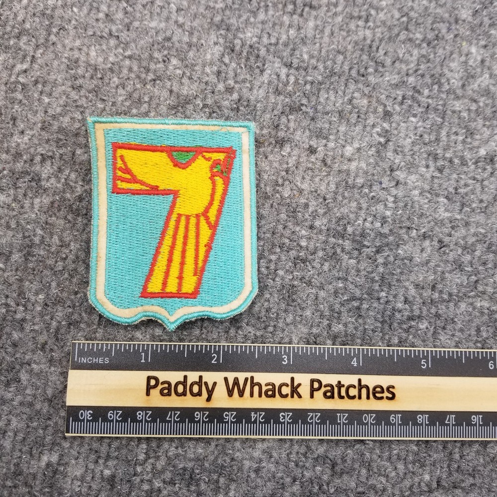 Vietnam 7th Infantry Division Patch