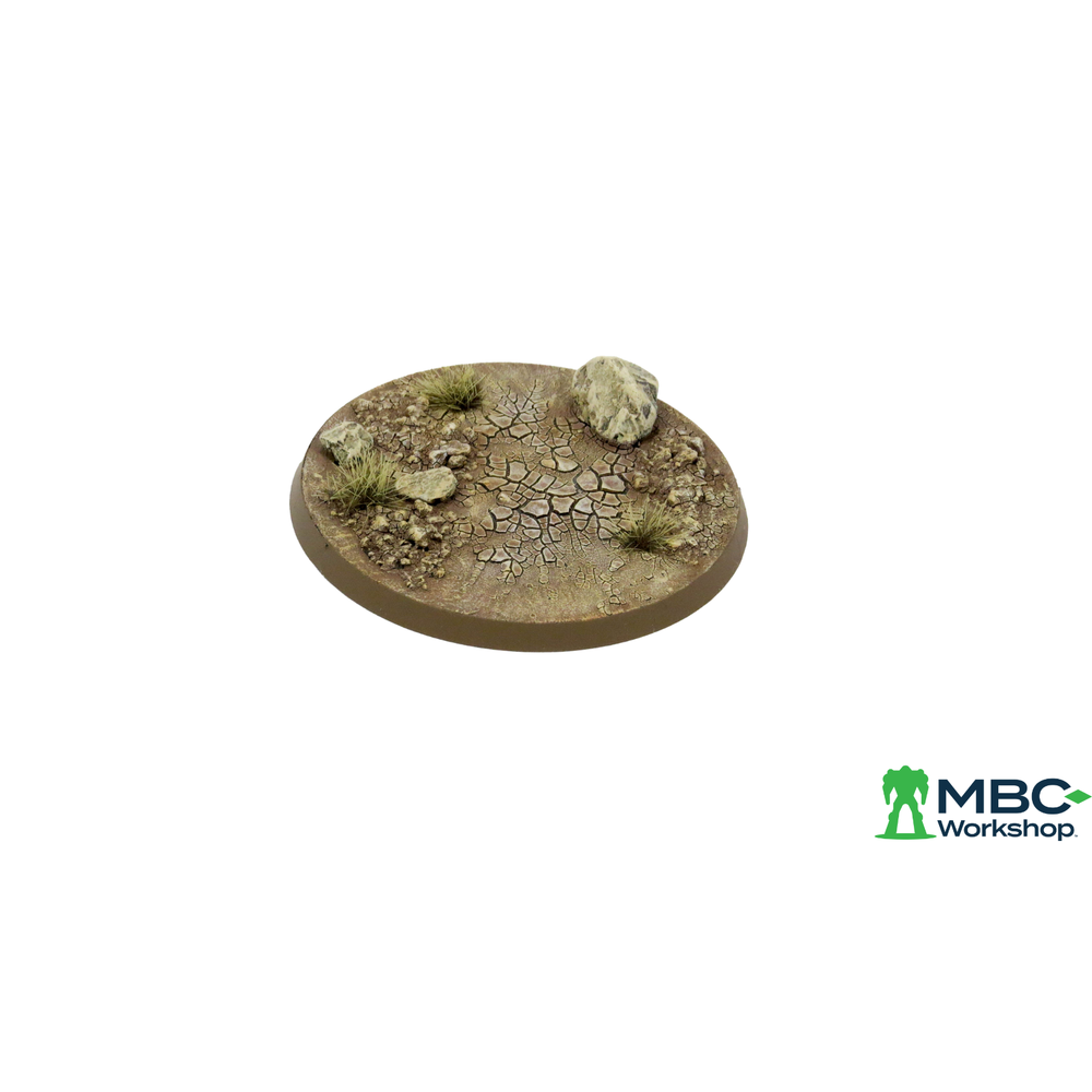4 Cracked Earth 60MM Base Warhammer 40K MBC Ready Base™