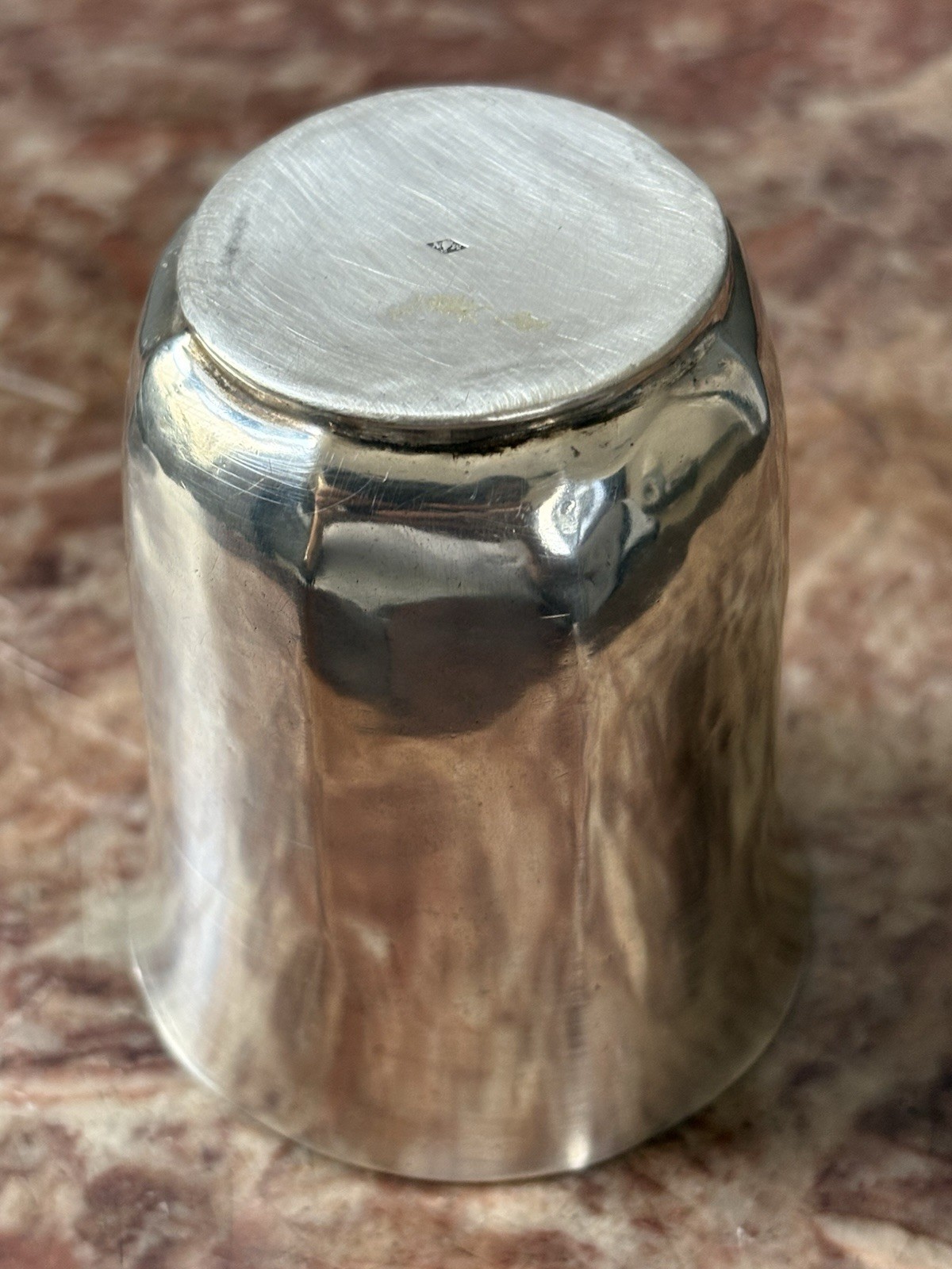 Vintage Octagonal Sterling Silver Cup