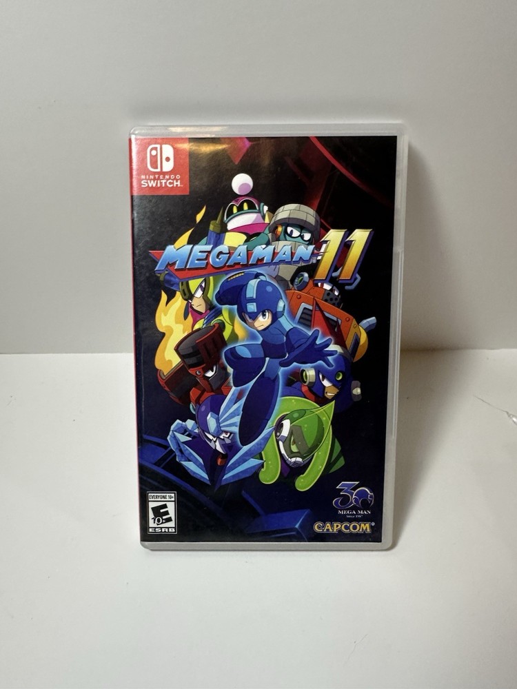 Nintendo Switch "Megaman 11" authentic replacement CASE ONLY