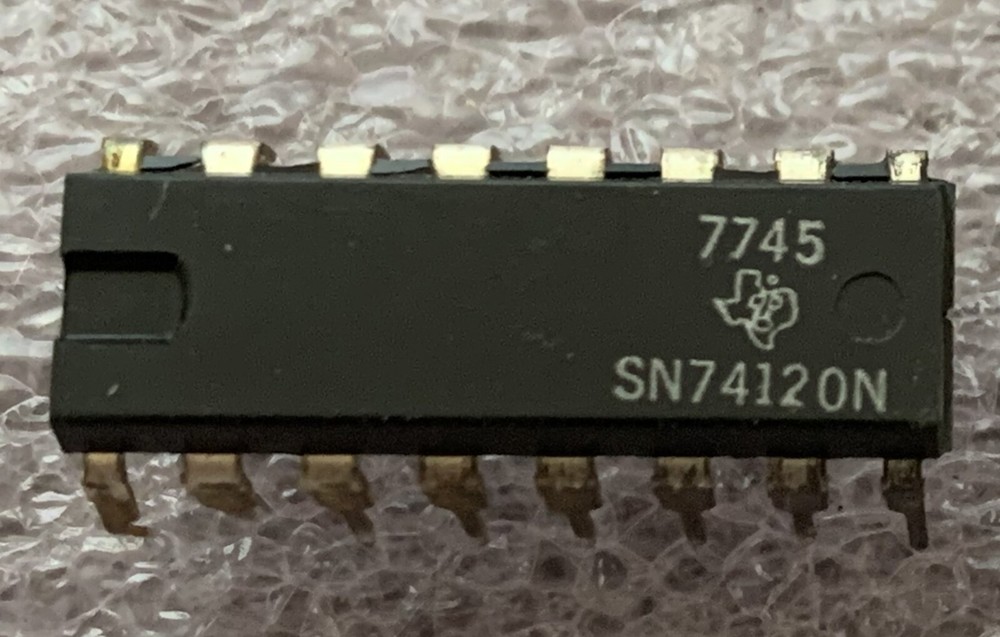 '1 PC' - PN# SN74120N - TI / TEXAS INSTRUMENTS - MICROCIRCUIT, DUAL CLOCK DRIVER