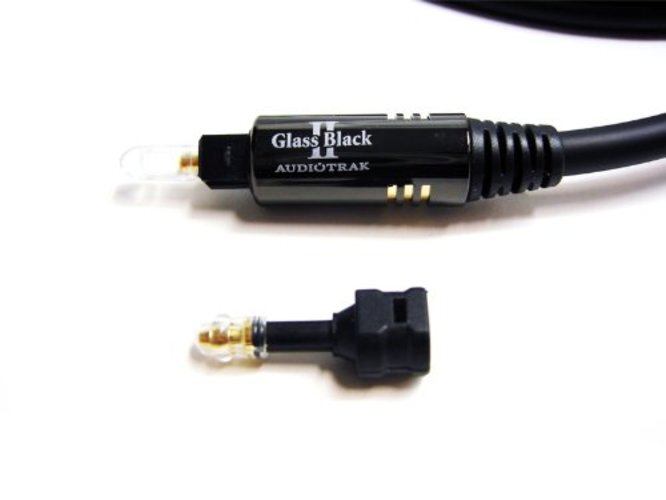 WiseTech AUDIOTRAK Glass Black2plus 1m GB2P100