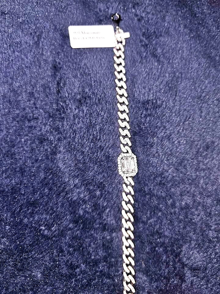 Cuban Moissanite Bracelet