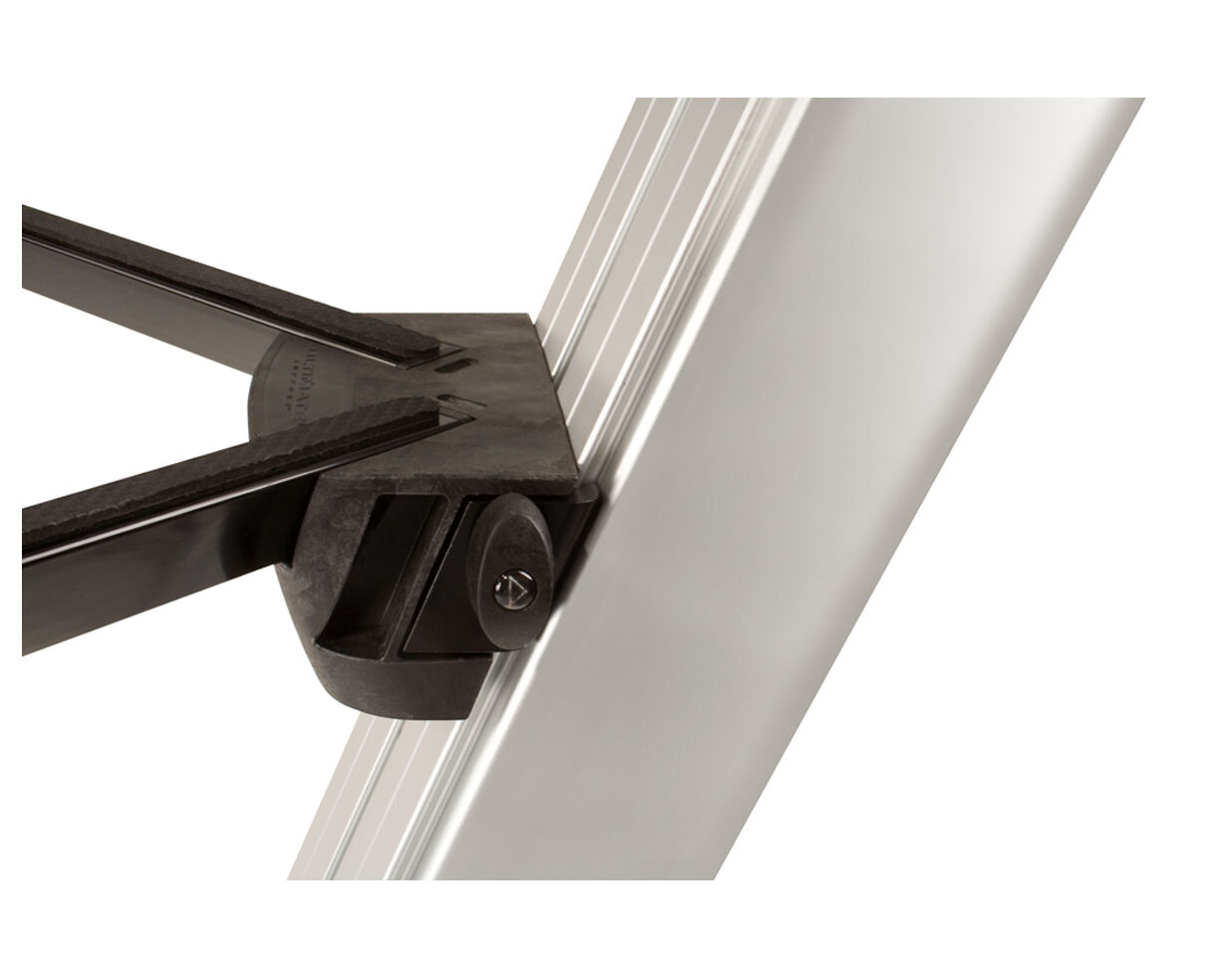 Ultimate Support APEX AX-48 Pro 2-Tier Column Keyboard Stand Silver PROAUDIOSTAR