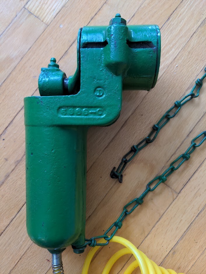 Original Vintage John Deere Tractor 540 PTO Compressor Tire Air Pump 6886-C